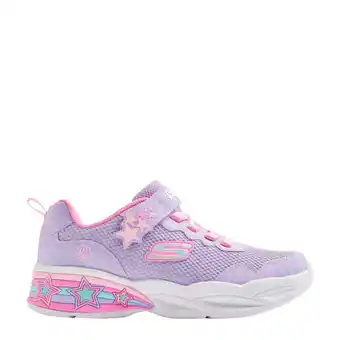 Wehkamp Skechers sneakers met lichtjes lila aanbieding