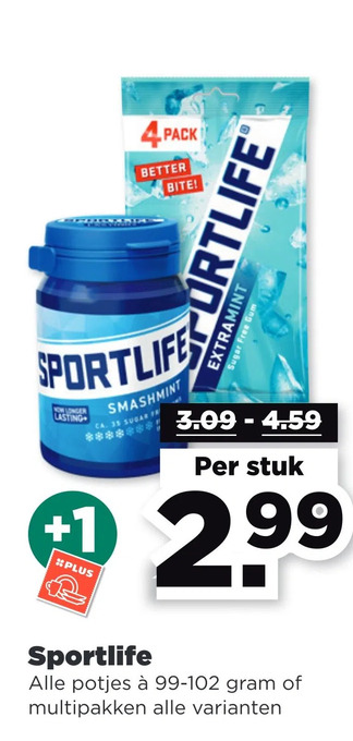 PLUS Sportlife aanbieding