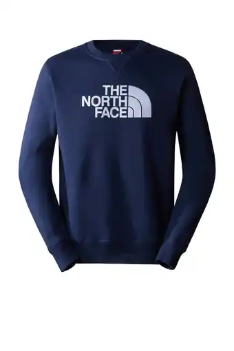 Wehkamp The north face sweater drew peak crew light donkerblauw aanbieding