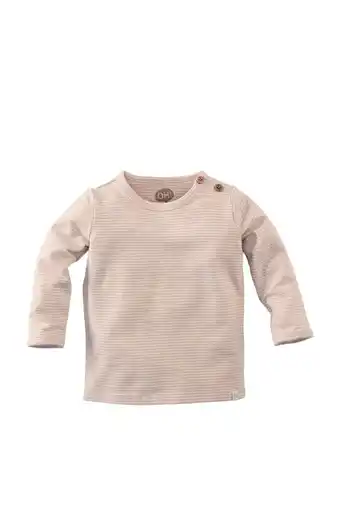 Wehkamp Z8 newborn baby gestreepte longsleeve lucio ecru aanbieding