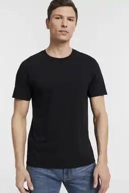 Wehkamp Anytime t-shirt zwart aanbieding