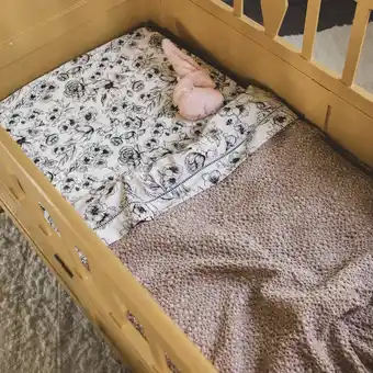 Wehkamp Mies & co baby ledikantdeken soft knitted 110x140 cm dune aanbieding