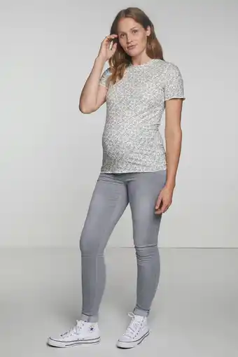 Wehkamp Love2wait super skinny zwangerschapsjeans grijs aanbieding