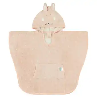 Wehkamp Trixie poncho mrs rabbit 47x64 cm roze aanbieding