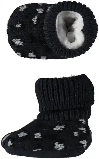 Wehkamp Apollo gebreide slofjes donkerblauw aanbieding