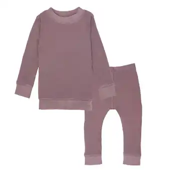 Wehkamp Lodger 2-delige pyjama ciumbelle rose aanbieding