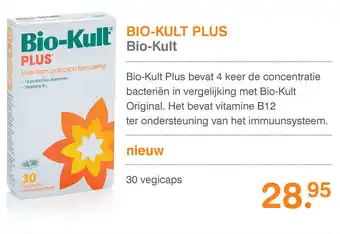 Vitaminstore Bio-Kult Bio-Kult Plus 30 vegicaps aanbieding