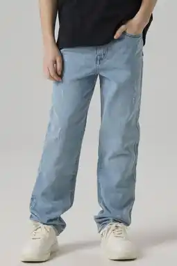 Wehkamp Name it kids straight fit jeans nkmryan light blue denim aanbieding