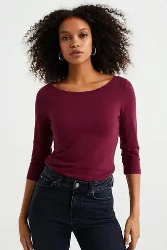 Wehkamp We fashion top rood aanbieding