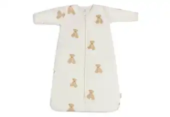 Wehkamp Jollein gevoerde slaapzak met afritsbare mouw teddy bear aanbieding