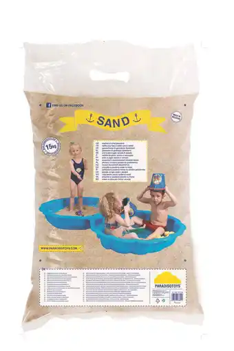 Wehkamp Paradiso toys  speelzand 15kg aanbieding