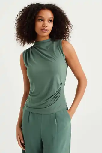 Wehkamp We fashion top groen aanbieding