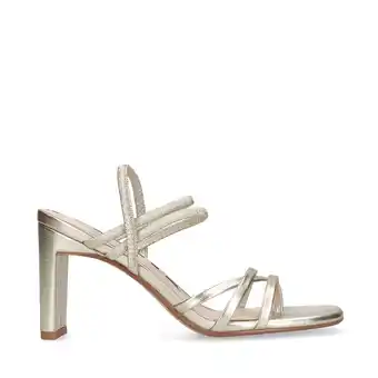 Wehkamp Sacha   sandalettes goud metallic aanbieding