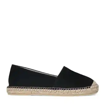 Wehkamp Manfield suède espadrilles zwart aanbieding