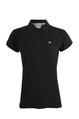 Wehkamp Donnay sportpolo lisa zwart aanbieding