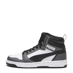 Wehkamp Puma rebound v6 sneakers grijs/zwart/wit aanbieding