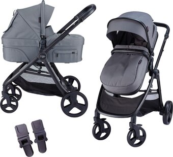 Bol.com X adventure kinderwagen 2in1 xgo - grey aanbieding