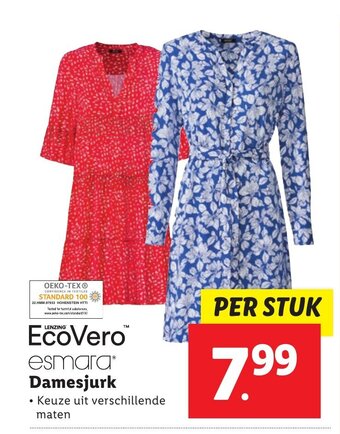 Lidl EcoVero™ esmara Damesjurk aanbieding