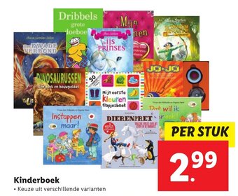 Lidl Kinderboek aanbieding