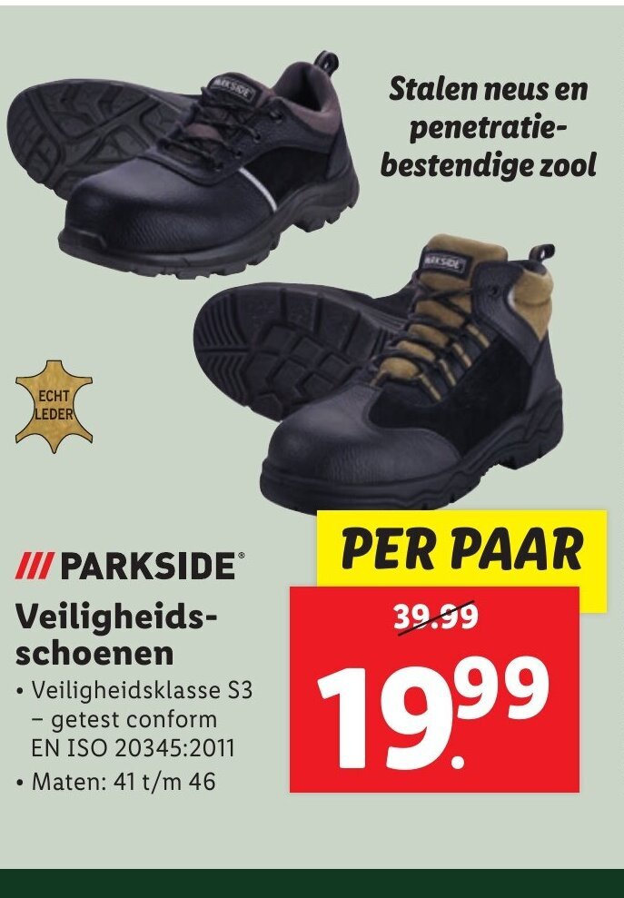 Lidl shop werkschoenen new arrivals