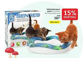 Pets Place Catit Kattenspeelgoed 15% Korting aanbieding