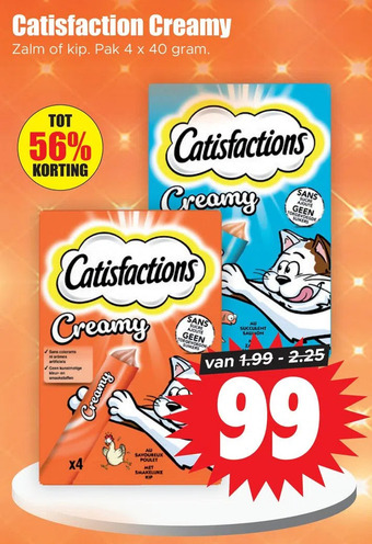 Dirk Catisfaction creamy aanbieding