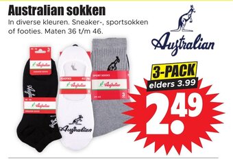 Dirk Australian sokken aanbieding