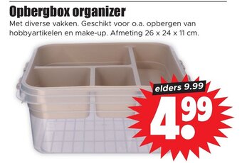 Dirk Opbergbox organizer aanbieding