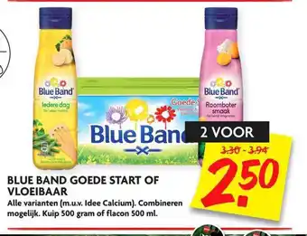 Dekamarkt Blue Band 500 ml aanbieding