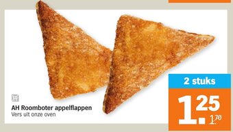 Albert Heijn AH Roomboter appelflappen Vers uit onze oven aanbieding