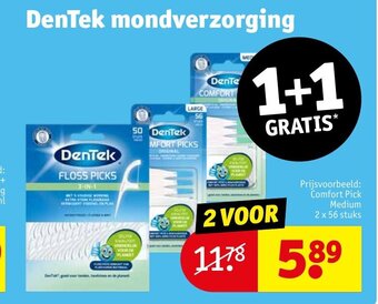 Kruidvat DenTek mondverzorging aanbieding