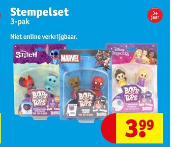 Kruidvat Stempelset 3-pak aanbieding