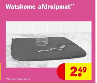 Kruidvat Watshome afdruipmat** aanbieding