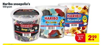 Kruidvat Haribo snoepsilo's 550 gram aanbieding