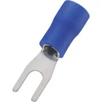 Conrad Tru components 737932 vorkkabelschoen 1.50 mm² 2.50 mm² gat diameter=4.3 mm deels geïsoleerd blauw 100 stuk(s) aanbieding