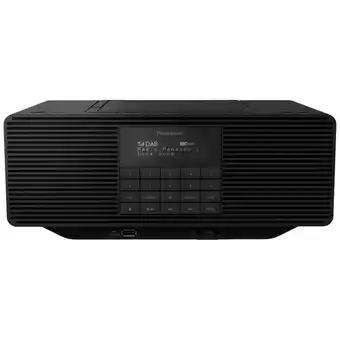 Conrad Panasonic rx-d70bteg-k radio/cd-speler dab+, vhf (fm) aux, bluetooth, cd, dab+, fm, usb zwart aanbieding