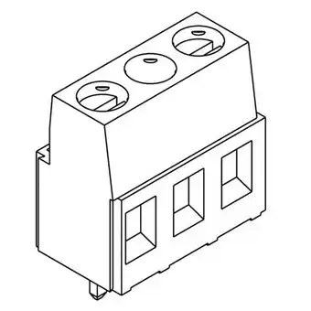 Conrad Te connectivity 282843-2 klemschroefblok 1.50 mm² aantal polen 2 groen 1 stuk(s) aanbieding