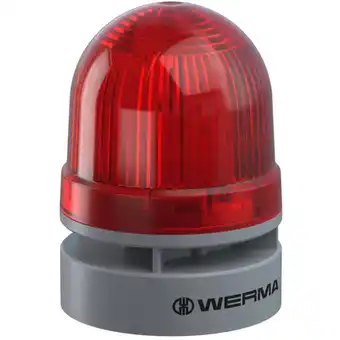 Conrad Werma signaltechnik signaallamp mini twinlight combi 12vac/dc rd 460.110.74 rood 12 v/dc 95 db aanbieding