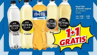 Boni Royal Club Of Rivella Original 1+1 Gratis aanbieding