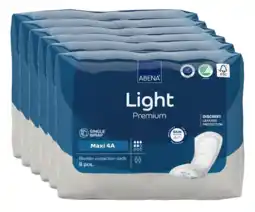 De Online Drogist Abena light premium maxi 4a inlegverband - multiverpakking 6x8st aanbieding