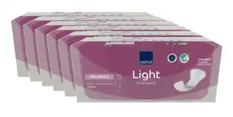 De Online Drogist Abena light premium ultra mini 0 inlegverband - multiverpakking 6x24st aanbieding