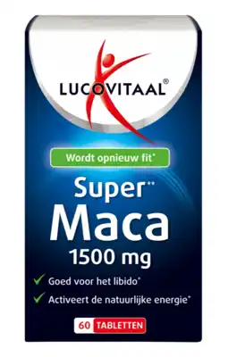 De Online Drogist Lucovitaal super maca 60tb aanbieding