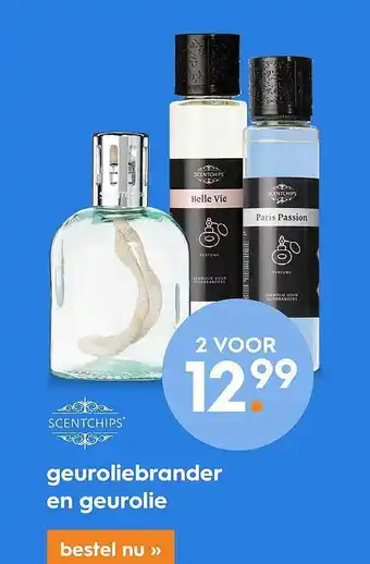 Blokker Scentchips Geuroliebrander En Geurolie aanbieding