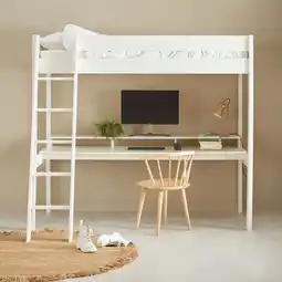 Wehkamp Wehkamp home hoogslaper met bureau robin (90x200 cm) aanbieding