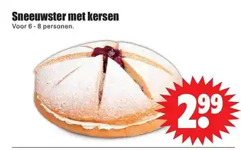 Dirk Sneeuwster Met Kersen aanbieding