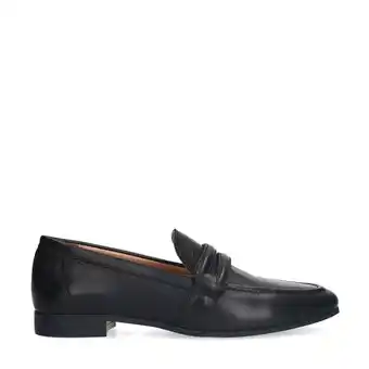 Wehkamp Manfield leren loafers zwart aanbieding