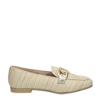 Wehkamp Tamaris   loafers met ketting beige aanbieding