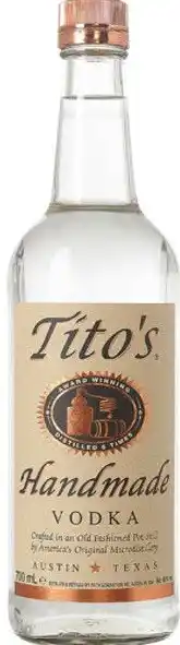 Gall & Gall Tito's Handmade Vodka 70CL aanbieding