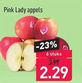 ALDI Pink Lady Apples aanbieding