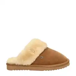 Wehkamp Warmbat australia suède pantoffels cognac aanbieding
